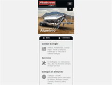 Tablet Screenshot of gallegos.com.mx